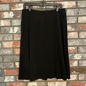 RAFAELLA BLACK A LINE SKIRT
